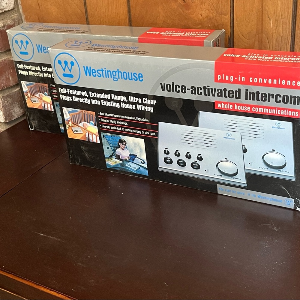 Westinghouse Voice-Activated Intercom System